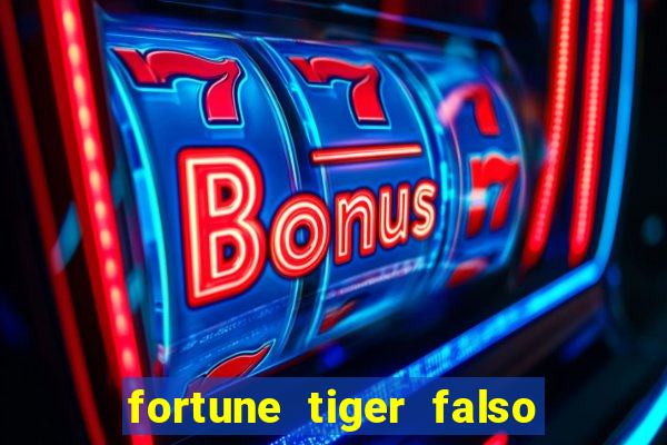 fortune tiger falso para brincar